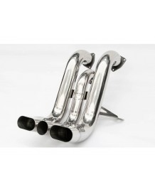 Echappement inox TUBI STYLE pour Ferrari F40 LM Competizione (1987-1992)- Silencieux look OEM