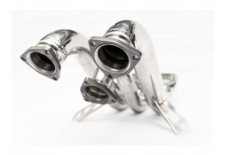Echappement inox TUBI STYLE pour Ferrari F40 LM Competizione (1987-1992)- Silencieux look OEM