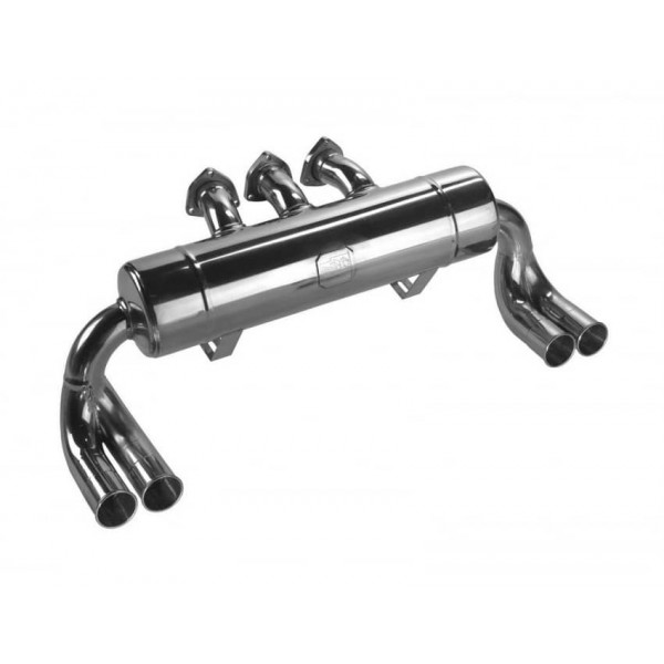 Echappement inox TUBI STYLE pour FERRARI 288 GTO (1984-1987)- Silencieux