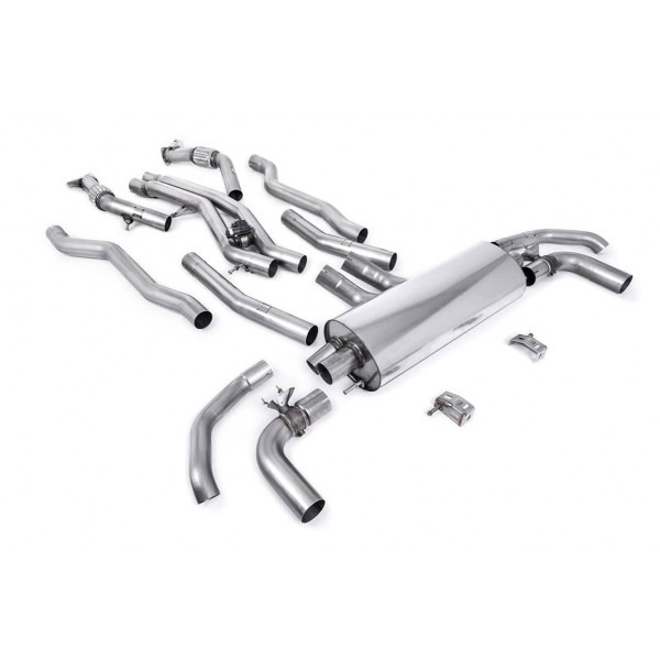 Ligne d'échappement inox FAP-Back à valves MILLTEK pour LAMBORGHINI URUS SE 4.0 V8 Hybrid 800Ch (2025+)