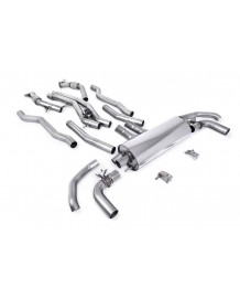 Ligne d'échappement inox FAP-Back à valves MILLTEK pour LAMBORGHINI URUS SE 4.0 V8 Hybrid 800Ch (2025+)