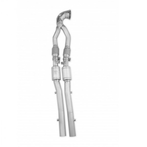 Downpipe + Catalyseurs Sport TUBI STYLE pour AUDI RSQ3 F3 400Ch (2019-2023)