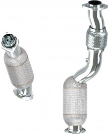 Downpipe + Catalyseurs sport CAPRISTO pour BMW M3 G80 G81 M4 G82 (2020+)(ECE)