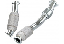 Downpipe + Catalyseurs sport CAPRISTO pour BMW M3 G80 G81 M4 G82 (2020+)(ECE)