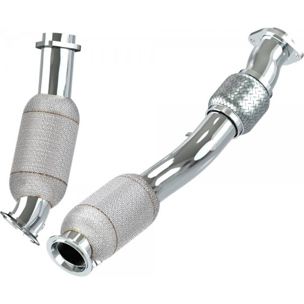 Downpipe + Catalyseurs sport CAPRISTO pour BMW M3 G80 G81 M4 G82 (2020+)(ECE)