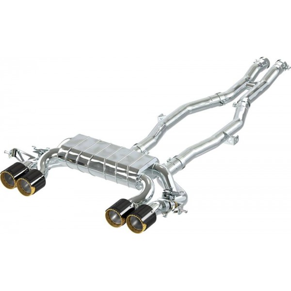 Echappement CAPRISTO pour BMW M4 G82 / M3 G80 G81 + Competition (2020+)- Ligne Fap-Back à valves