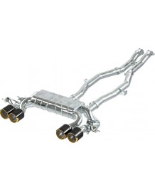 Echappement CAPRISTO pour BMW M4 G82 / M3 G80 G81 + Competition (2020+)- Ligne Fap-Back à valves