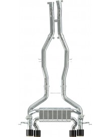 Echappement CAPRISTO pour BMW M4 G82 / M3 G80 G81 + Competition (2020+)- Ligne Fap-Back à valves