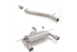 Echappement inox RAGAZZON pour AUDI TT 45 TFSI 245Ch Quattro 8S Coupé (12/2018) - Ligne Fap-Back