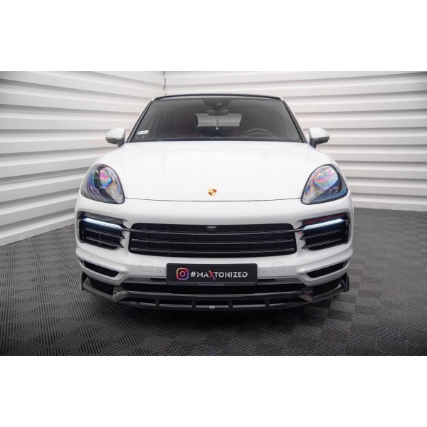 Kit carrosserie pour PORSCHE CAYENNE sans Pack SportDesign E3 9YA (2018-2023)(Maxton Design)