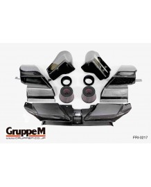 Admission Carbone GruppeM pour AUDI RS4 B8 4.2 V8 (2013-2018)