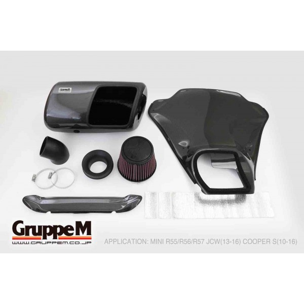 Admission Carbone GruppeM pour MINI COOPER S JCW 1.6l R55 R56 R57 (2011-2014)