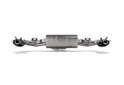 Echappement AKRAPOVIC pour AUDI RSQ8 4M (2025+)- Ligne Fap-Back à valves