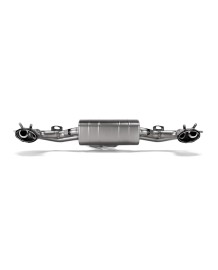 Echappement AKRAPOVIC pour AUDI RSQ8 4M (2025+)- Ligne Fap-Back à valves