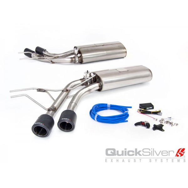Echappement inox QUICKSILVER pour Mercedes G63 AMG 6x6 W463 (2013-2015) -Silencieux à Valves Echappement inox QUICKSILVER pour Mercedes G63 AMG 6x6 W463 (2013-2015) -Silencieux à Valves