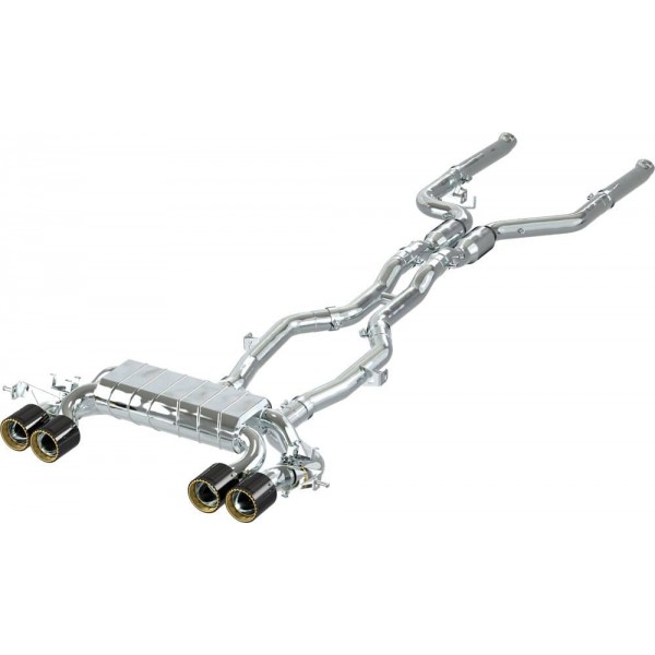 Echappement inox CAPRISTO pour BMW M2 G87 (2023+)-Ligne à valves Echappement inox CAPRISTO pour BMW M2 G87 (2023+)-Ligne à valves