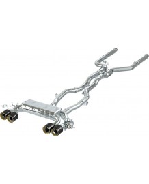 Echappement inox CAPRISTO pour BMW M2 G87 (2023+)-Ligne à valves