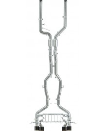 Echappement inox CAPRISTO pour BMW M2 G87 (2023+)-Ligne à valves