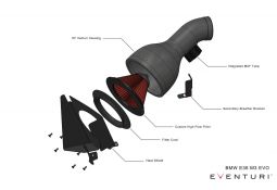 Admission Carbone EVENTURI pour BMW M3 E36 3.0/3.2 (S50)