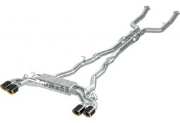 Echappement inox CAPRISTO pour BMW M5 G90 G99 (2024+)-Ligne Cat-back à valves
