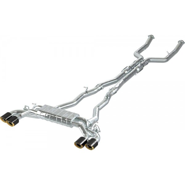 Echappement inox CAPRISTO pour BMW M5 G90 G99 (2024+)-Ligne Cat-back à valves Echappement inox CAPRISTO pour BMW M5 G90 G99 (2024+)-Ligne Cat-back à valves