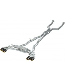 Echappement inox CAPRISTO pour BMW M5 G90 G99 (2024+)-Ligne Cat-back à valves