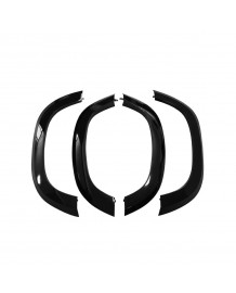 Extensions d'ailes Gloss Black CT CARBON pour LAND ROVER DEFENDER 90/110 L663 (2020+)