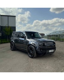 Extensions d'ailes Gloss Black CT CARBON pour LAND ROVER DEFENDER 90/110 L663 (2020+)