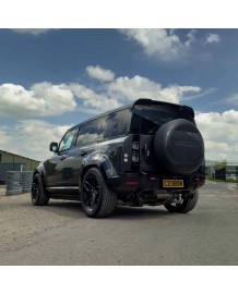 Extensions d'ailes Gloss Black CT CARBON pour LAND ROVER DEFENDER 90/110 L663 (2020+)
