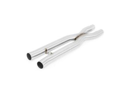 Tube intermédiaire inox X-Pipe MISHIMOTO pour FORD Mustang GT 5.0L MK6 S550 S650 (2015-2023)