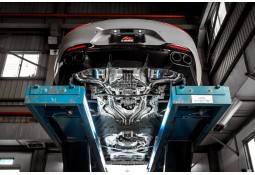 Echappement Fi EXHAUST pour Mercedes SL43 AMG R232 (2022+)-Ligne Cat/Fap-Back à valves