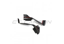 Extensions de Spoiler avant Carbone CT CARBON pour PORSCHE 992.1 Carrera S 4 4S T (2018-2024)