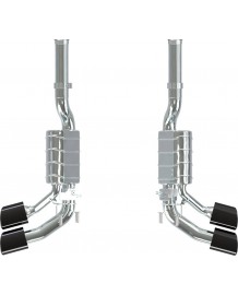 Silencieux d'échappement inox à valves CAPRISTO pour MERCEDES G63 AMG W465 (2024+)(ECE)