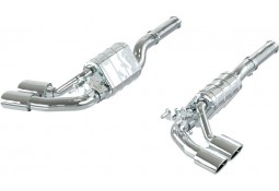 Silencieux d'échappement inox à valves CAPRISTO pour MERCEDES G63 AMG W465 (2024+)(ECE)