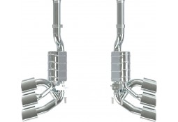 Silencieux d'échappement inox à valves CAPRISTO pour MERCEDES G63 AMG W465 (2024+)(ECE)