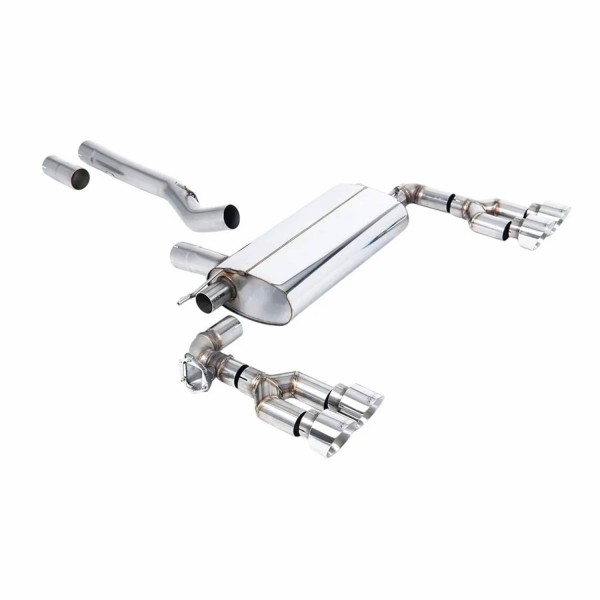 Ligne d'échappement inox FAP-Back à valves MILLTEK pour BMW M135ix F70 (2024+) Ligne d'échappement inox FAP-Back à valves MILLTEK pour BMW M135ix F70 (2024+)
