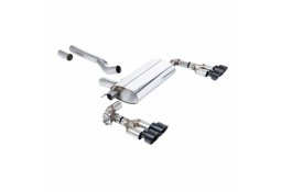 Ligne d'échappement inox FAP-Back à valves MILLTEK pour BMW M135ix F70 (2024+)