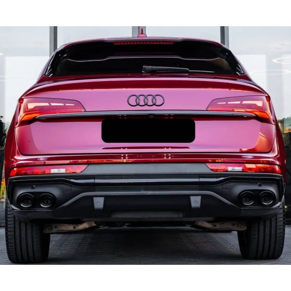 Diffuseur arrière look SQ5 pour AUDI Q5 FY Sportback S-line (2021-2024)