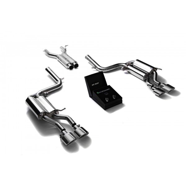 Echappement inox ARMYTRIX pour Mercedes C63 AMG W/C/S204 (2018-2014) - Ligne Cat-Back à valves Echappement inox ARMYTRIX pour Mercedes C63 AMG W/C/S204 (2018-2014) - Ligne Cat-Back à valves