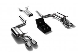 Echappement inox ARMYTRIX pour Mercedes C63 AMG W/C/S204 (2008-2014)-Ligne Complète à valves