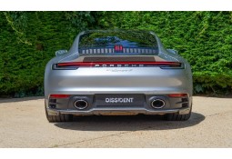 Diffuseur Carbone DISSIDENT pour PORSCHE 992.1 Carrera S 4 4S sans Pack SportDesign (2019-2024)