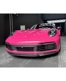 Spoiler avant Carbone DISSIDENT pour PORSCHE 992.1 Carrera S 4 4S sans Pack SportDesign (2019-2024)