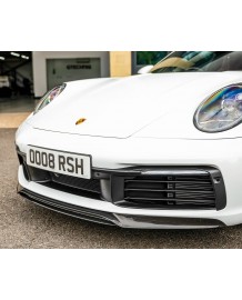 Spoiler avant Carbone DISSIDENT pour PORSCHE 992.1 Carrera S 4 4S sans Pack SportDesign (2019-2024)