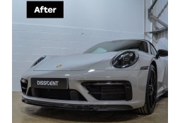 Spoiler avant Carbone DISSIDENT pour PORSCHE 992.1 Carrera S 4 4S GTS avec Pack SportDesign (2019-2024)