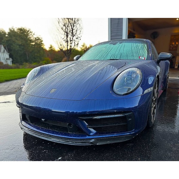 Spoiler avant Carbone DISSIDENT pour PORSCHE 992.1 Carrera S 4 4S GTS avec Pack SportDesign (2019-2024)