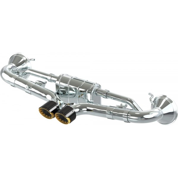 Silencieux d'échappement inox CAPRISTO pour PORSCHE 992.1 GT3 + RS (2021+)