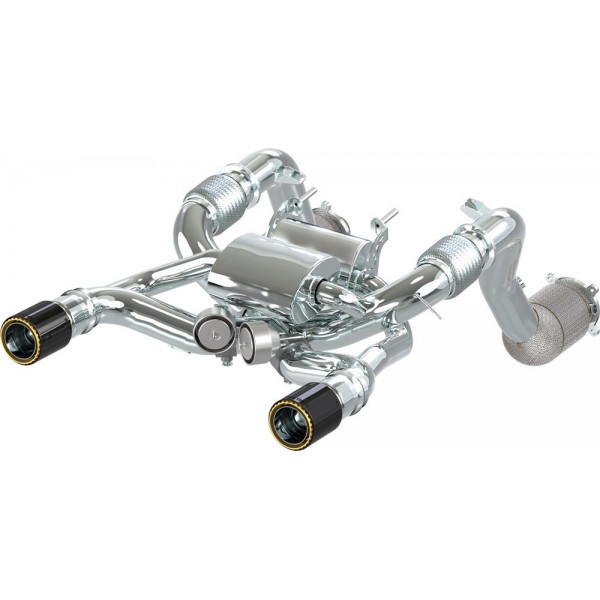 Echappement CAPRISTO pour McLaren 720S - Silencieux à valves + catalyseurs sport