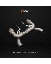 Echappement titane IPE INNOTECH pour McLaren 720S (2017+)- Silencieux sans valves