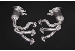 Collecteurs + catalyseurs sport inox CAPRISTO pour PORSCHE 992.1 GT3 + RS (2021+)
