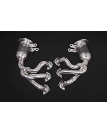 Collecteurs + catalyseurs sport inox CAPRISTO pour PORSCHE 992.1 GT3 + RS (2021+)